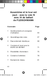 Preview for 62 page of Fleischmann 931884 Manual