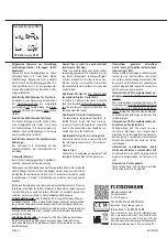 Fleischmann Diesellok BR 203 Operating Instructions preview