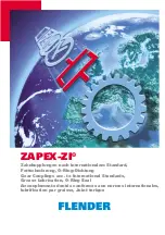 Предварительный просмотр 1 страницы FLENDER ZAPEX-ZI Manual