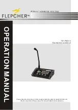 Предварительный просмотр 2 страницы Flepcher FLP-PMC010 Operation Manual