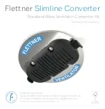 Flettner Slimline Converter Fitting Instructions Manual предпросмотр