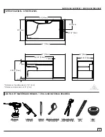 Preview for 3 page of Fleurco B-REC3260 LD/RSEAT Installation Manual