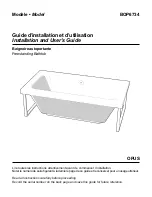 Fleurco BOP6734 Installation And User Manual preview