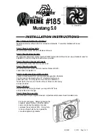 Flex-a-Lite Black Magic Extreme 185 Installation Instructions предпросмотр