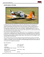 Предварительный просмотр 5 страницы Flex innovations FeatherLite RV-8 70cc FLS Instruction Manual