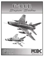 Flex innovations Super PNP F-100D Super Sabre Instruction Manual preview