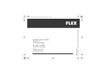 Preview for 138 page of Flex ALC 1-360 Operating Instructions Manual