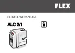 Flex ALC 2/1 Operating Instructions Manual preview