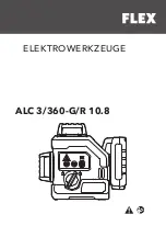 Flex ALC 3/360-G/R 10.8 Original Operating Instructions preview