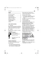 Preview for 3 page of Flex ALC 311 Operating Instructions Manual