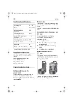 Preview for 14 page of Flex ALC 311 Operating Instructions Manual