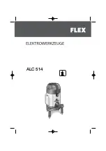 Flex ALC 514 Operating Instructions Manual preview