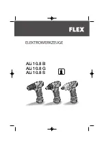 Flex ALi 10,8 G Operating Instructions Manual preview