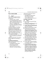 Предварительный просмотр 24 страницы Flex ALi 10 Operating Instructions Manual