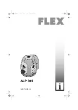 Flex ALP 305 Operating Instructions Manual preview