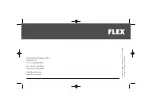 Preview for 54 page of Flex ALP3 Operating Instructions Manual