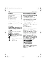 Preview for 14 page of Flex ALR 512 Operating Instructions Manual