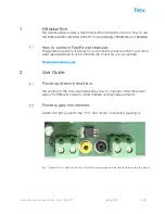 Preview for 3 page of Flex BMR463 User Manual