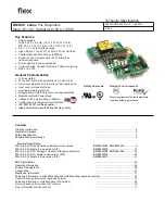 Flex BMR464 Manual preview