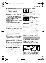 Предварительный просмотр 35 страницы Flex BRL 3501 A Operating Instructions Manual