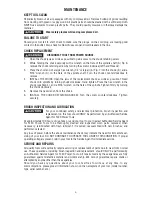 Preview for 8 page of Flex BRL 721 VE Instruction Manual