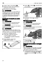 Preview for 40 page of Flex CHE 2-26 18.0-EC Original Operating Instructions