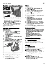 Preview for 73 page of Flex CHE 2-26 18.0-EC Original Operating Instructions