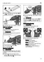 Preview for 91 page of Flex CHE 2-26 18.0-EC Original Operating Instructions