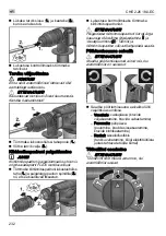 Preview for 232 page of Flex CHE 2-26 18.0-EC Original Operating Instructions