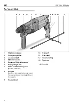 Предварительный просмотр 4 страницы Flex CHE 2-26 SDS-plus Operating Manual