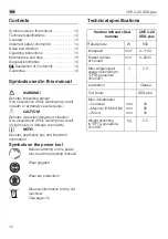 Предварительный просмотр 12 страницы Flex CHE 2-26 SDS-plus Operating Manual