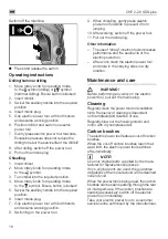 Предварительный просмотр 18 страницы Flex CHE 2-26 SDS-plus Operating Manual