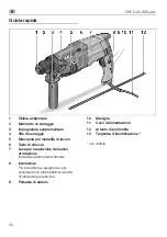 Предварительный просмотр 32 страницы Flex CHE 2-26 SDS-plus Operating Manual