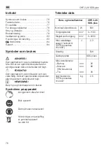 Предварительный просмотр 76 страницы Flex CHE 2-26 SDS-plus Operating Manual