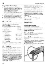 Предварительный просмотр 96 страницы Flex CHE 2-26 SDS-plus Operating Manual