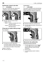 Предварительный просмотр 118 страницы Flex CHE 2-26 SDS-plus Operating Manual