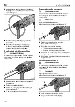 Предварительный просмотр 126 страницы Flex CHE 2-26 SDS-plus Operating Manual