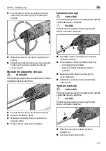 Предварительный просмотр 135 страницы Flex CHE 2-26 SDS-plus Operating Manual