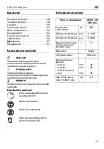 Предварительный просмотр 149 страницы Flex CHE 2-26 SDS-plus Operating Manual