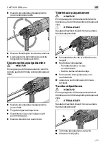 Предварительный просмотр 153 страницы Flex CHE 2-26 SDS-plus Operating Manual