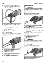 Предварительный просмотр 162 страницы Flex CHE 2-26 SDS-plus Operating Manual