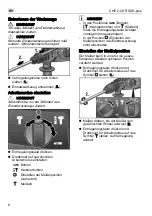 Предварительный просмотр 7 страницы Flex CHE 2-28 R SDS-plus Instruction Manual