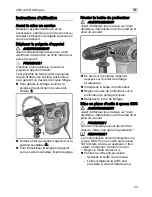 Предварительный просмотр 23 страницы Flex CHE 4-32 R SDS-plus Original Operating Instructions