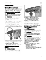 Предварительный просмотр 95 страницы Flex CHE 4-32 R SDS-plus Original Operating Instructions