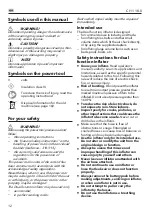 Preview for 12 page of Flex CI 11 18.0 Original Operating Instructions