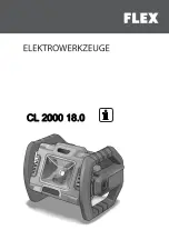 Flex CL 2000 18.0 Original Operating Instructions предпросмотр