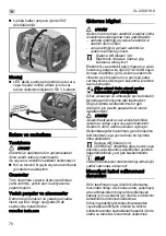 Предварительный просмотр 70 страницы Flex CL 2000 18.0 Original Operating Instructions