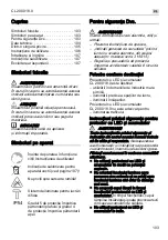 Предварительный просмотр 103 страницы Flex CL 2000 18.0 Original Operating Instructions