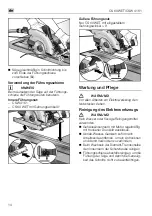 Предварительный просмотр 14 страницы Flex CS 60 WET Original Operating Instructions