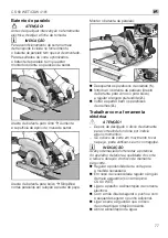 Предварительный просмотр 77 страницы Flex CS 60 WET Original Operating Instructions